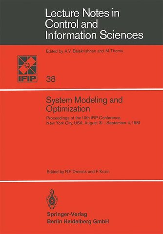 System Modeling and Optimization