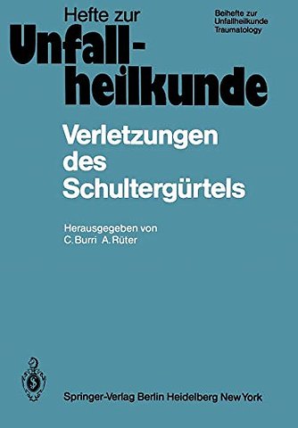 Verletzungen des Schultergürtels