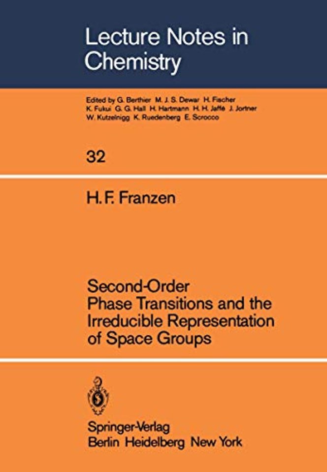 Second-Order Phase Transitions and the Irreducible Representation of Space Groups