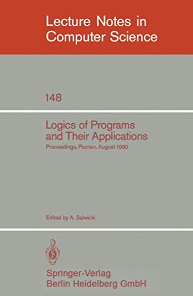 Logics of Programs and Their Applications