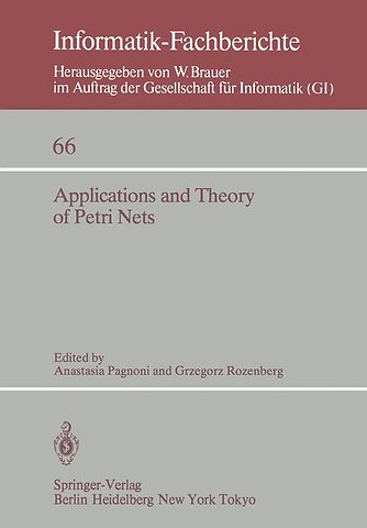 Applications and Theory of Petri Nets