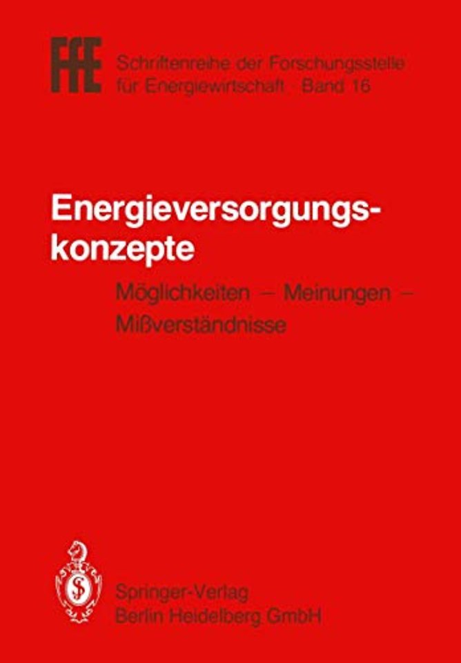 Energieversorgungskonzepte