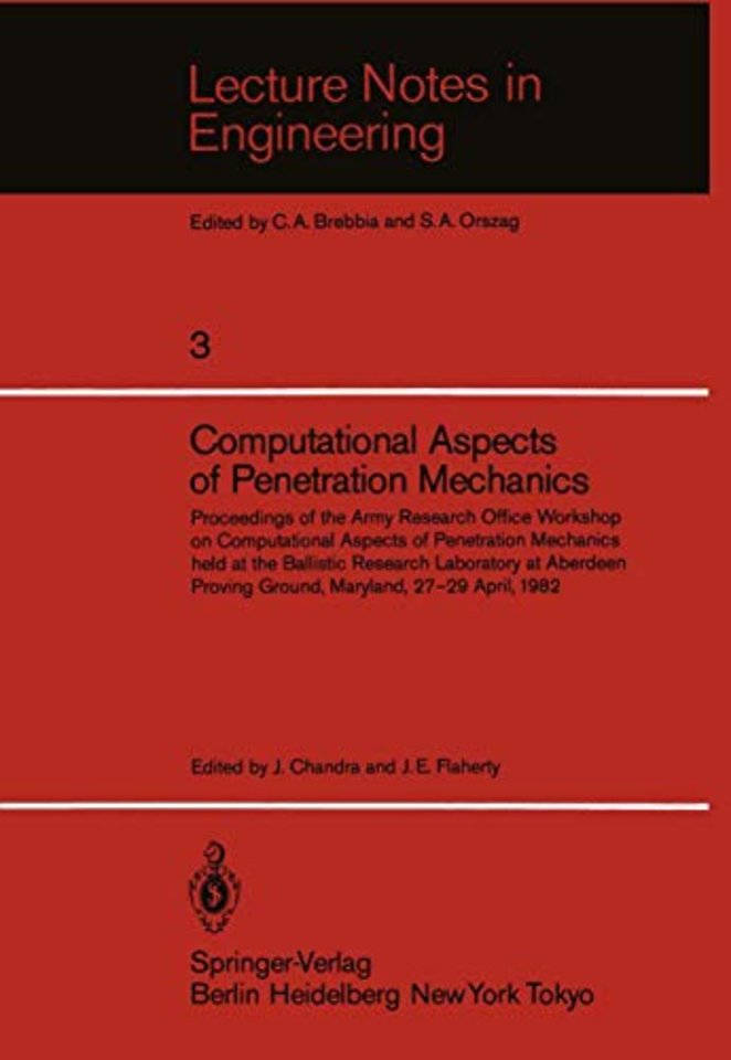 Computational Aspects of Penetration Mechanics