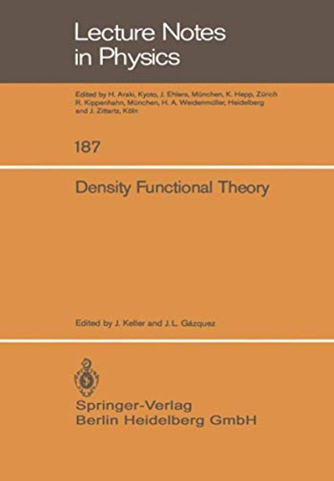 Density Functional Theory