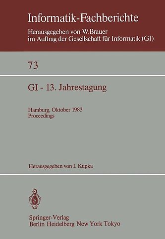 GI — 13. Jahrestagung