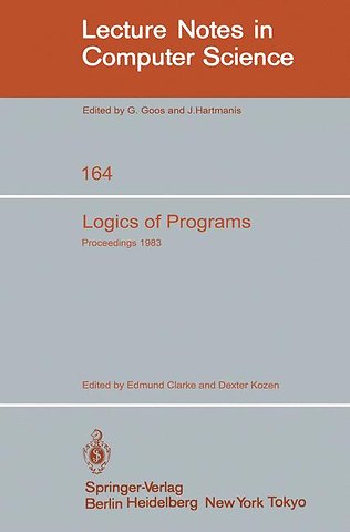 Logics of Programs