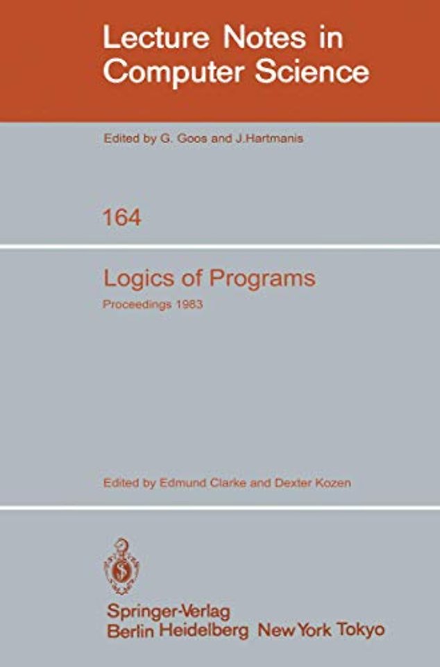 Logics of Programs