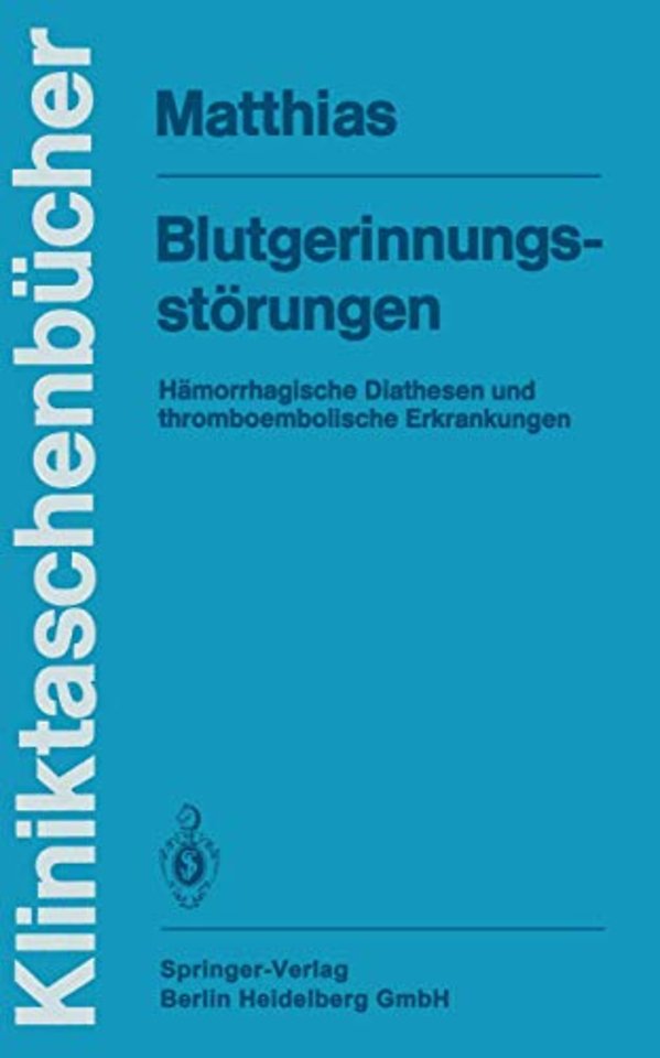 Blutgerinnungsstörungen