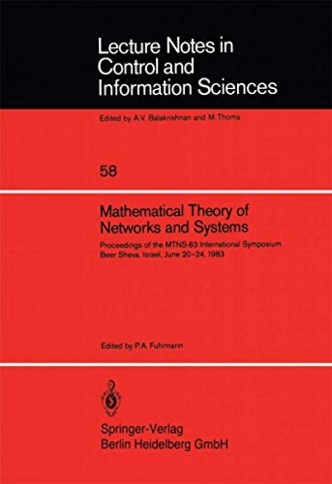 Mathematical Theory of Networks and Systems