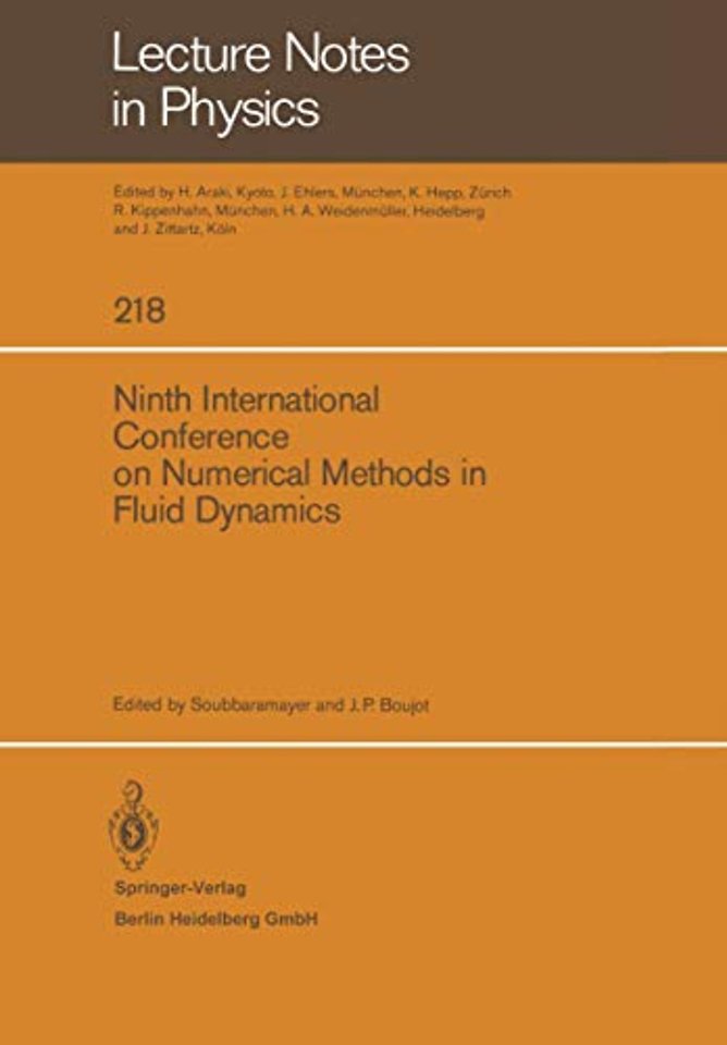 Ninth International Conference on Numerical Methods in Fluid Dynamics