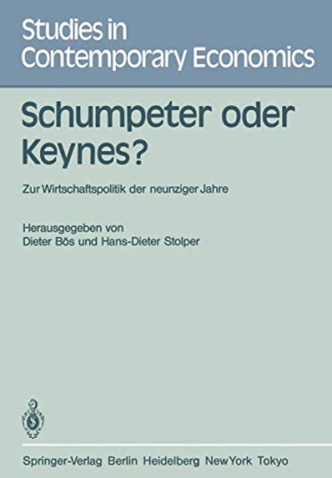 Schumpeter oder Keynes?