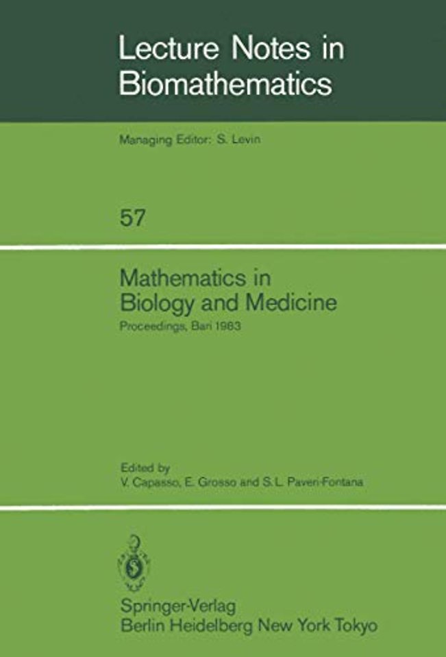 Mathematics in Biology and Medicine