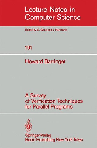 A Survey of Verification Techniques for Parallel Programs