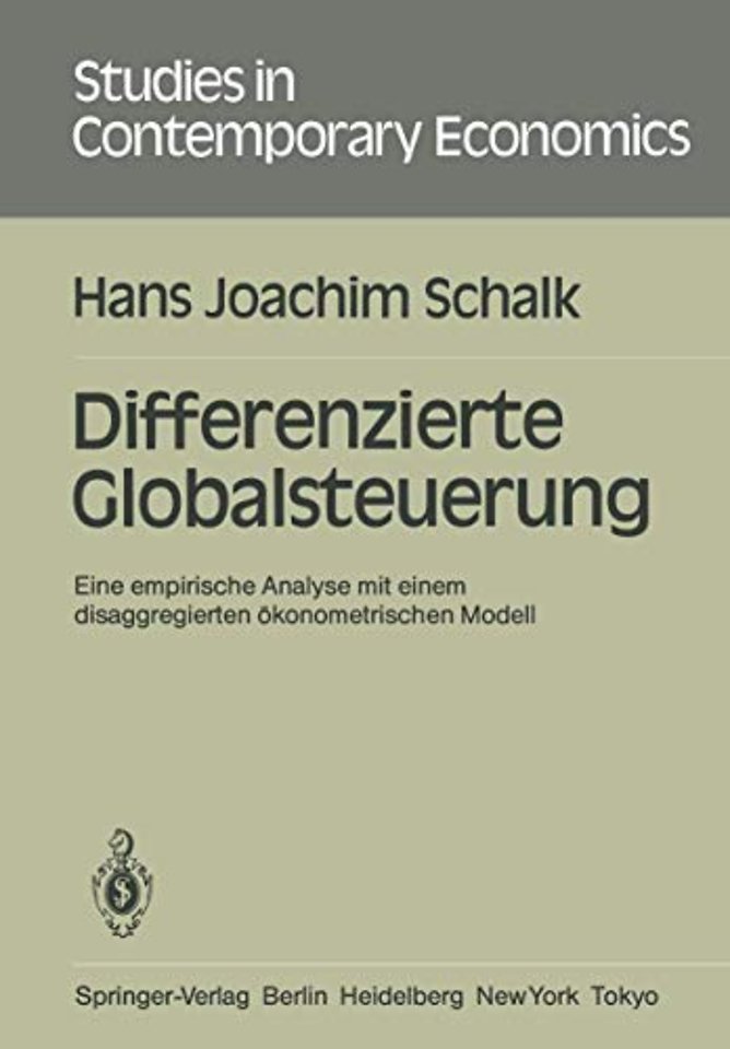 Differenzierte Globalsteuerung