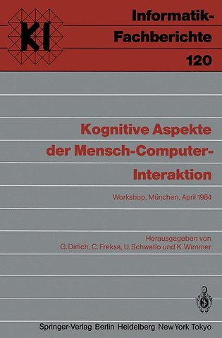 Kognitive Aspekte der Mensch-Computer-Interaktion