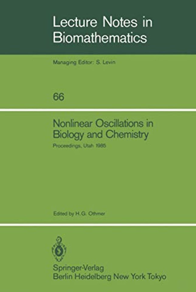 Nonlinear Oscillations in Biology and Chemistry