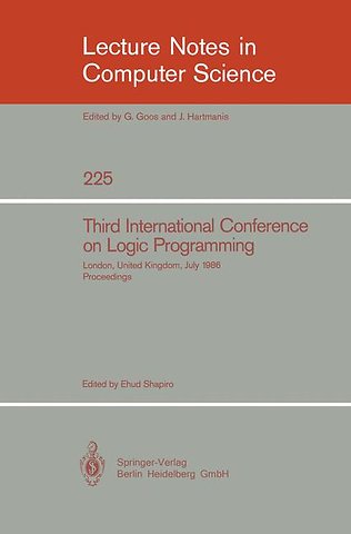Third International Conference on Logic Programming