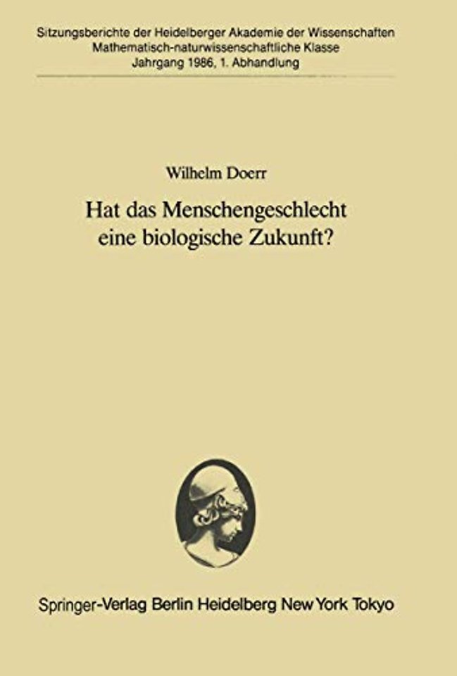 Hat das Menschengeschlecht eine biologische Zukunft?
