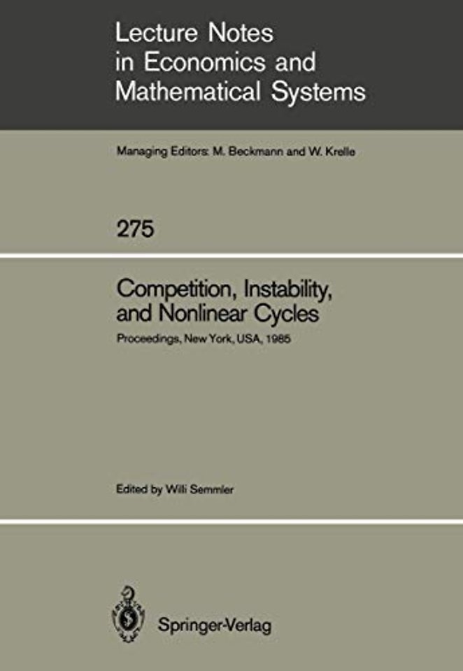 Competition, Instability, and Nonlinear Cycles