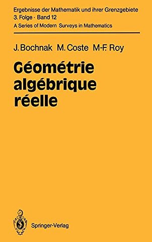 Géométrie algébrique réelle
