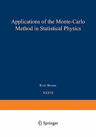 Applications of the Monte Carlo Method in Statistical Physics