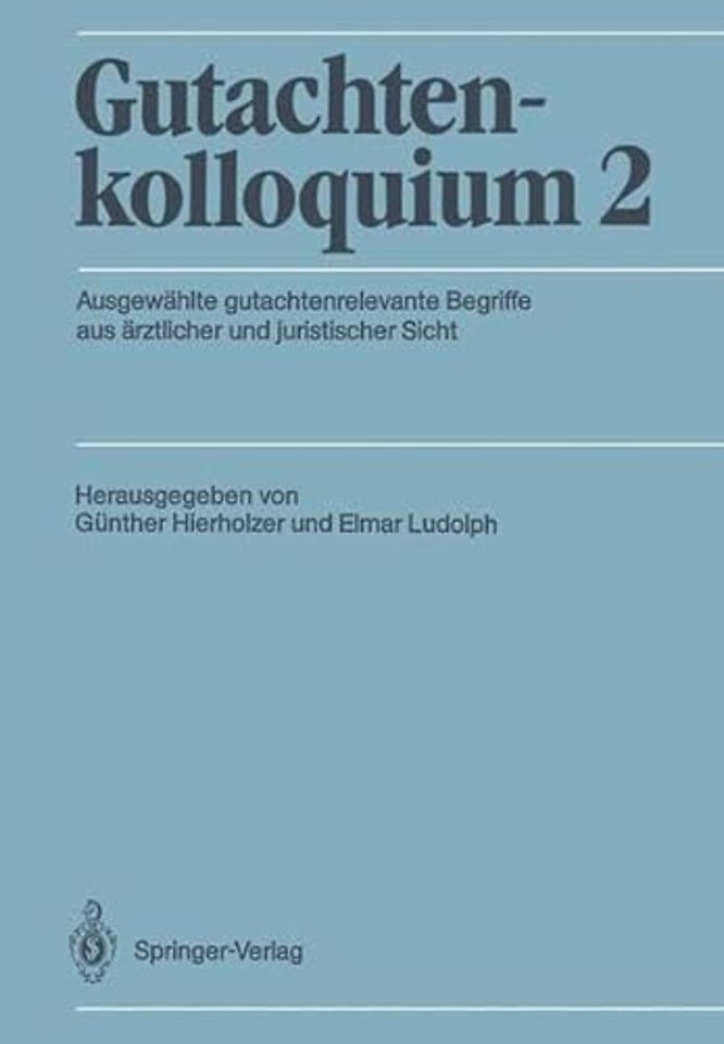 Gutachtenkolloquium 2