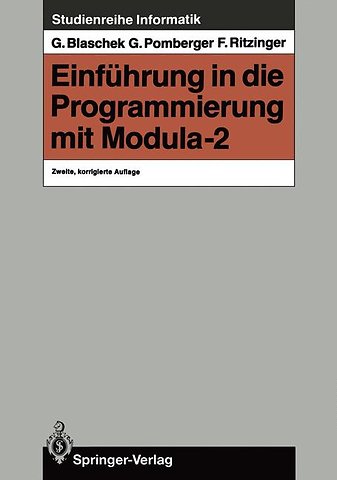 Einführung in die Programmierung mit Modula-2