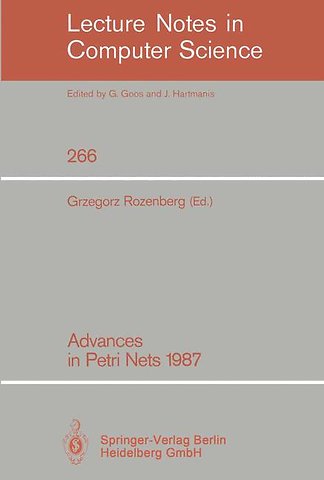 Advances in Petri Nets 1987