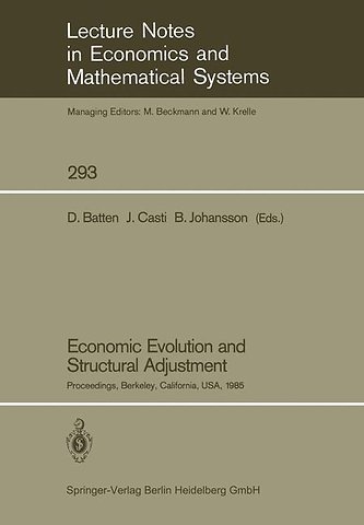 Economic Evolution and Structural Adjustment