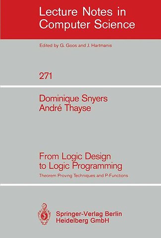 From Logic Design to Logic Programming