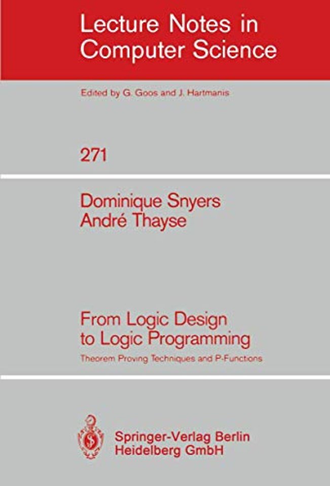 From Logic Design to Logic Programming
