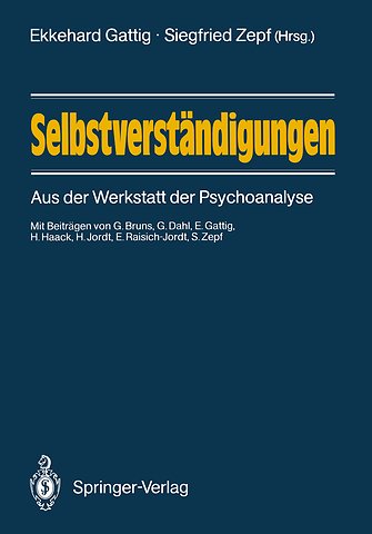 Selbstverständigungen