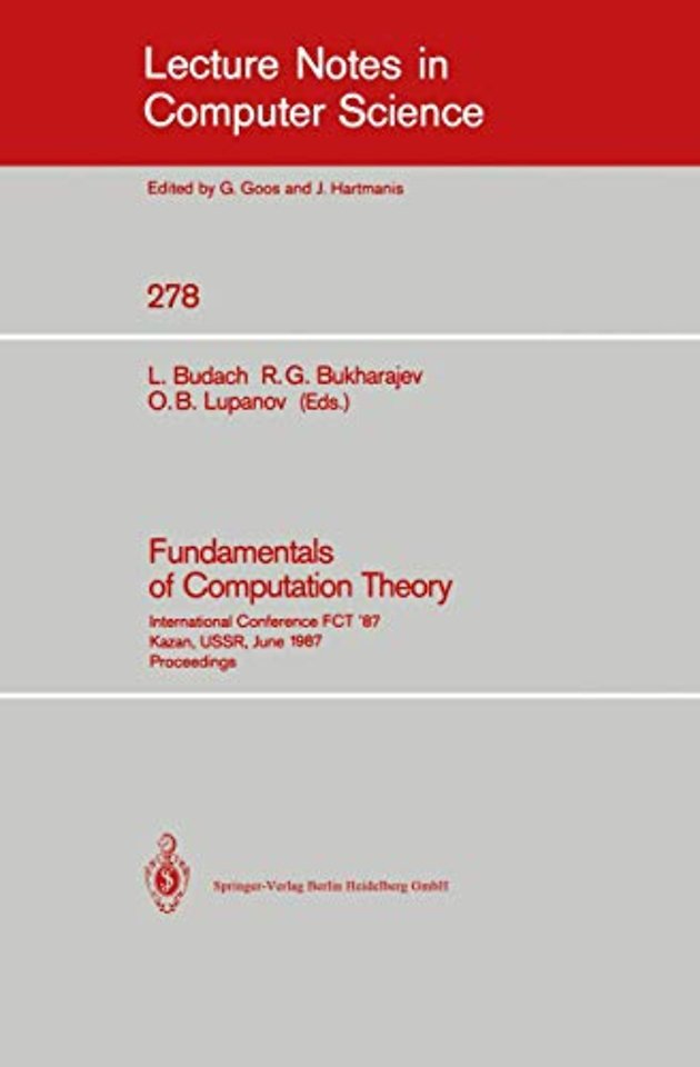 Fundamentals of Computation Theory