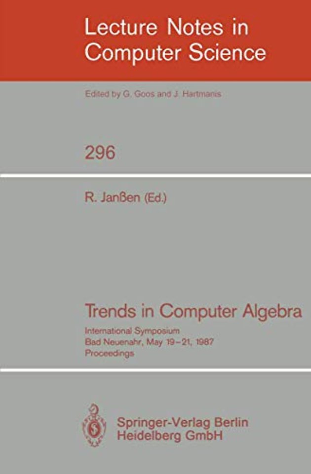 Trends in Computer Algebra