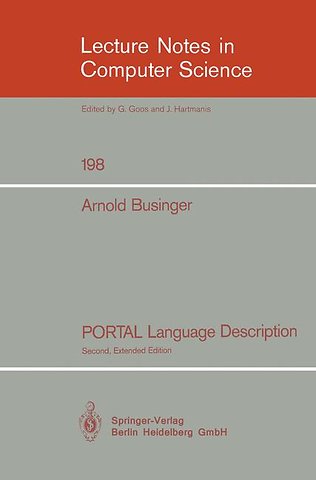 PORTAL Language Description
