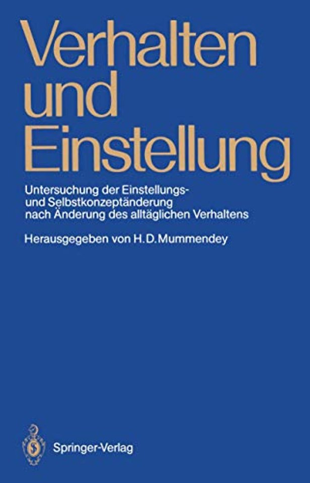 Verhalten und Einstellung