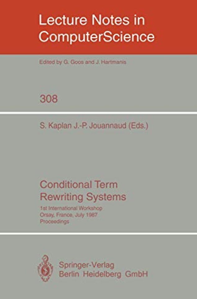 Conditional Term Rewriting Systems