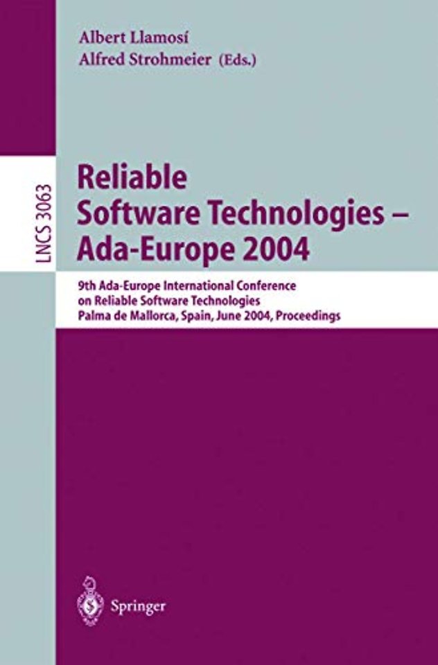 Reliable Software Technologies - Ada-Europe 2004
