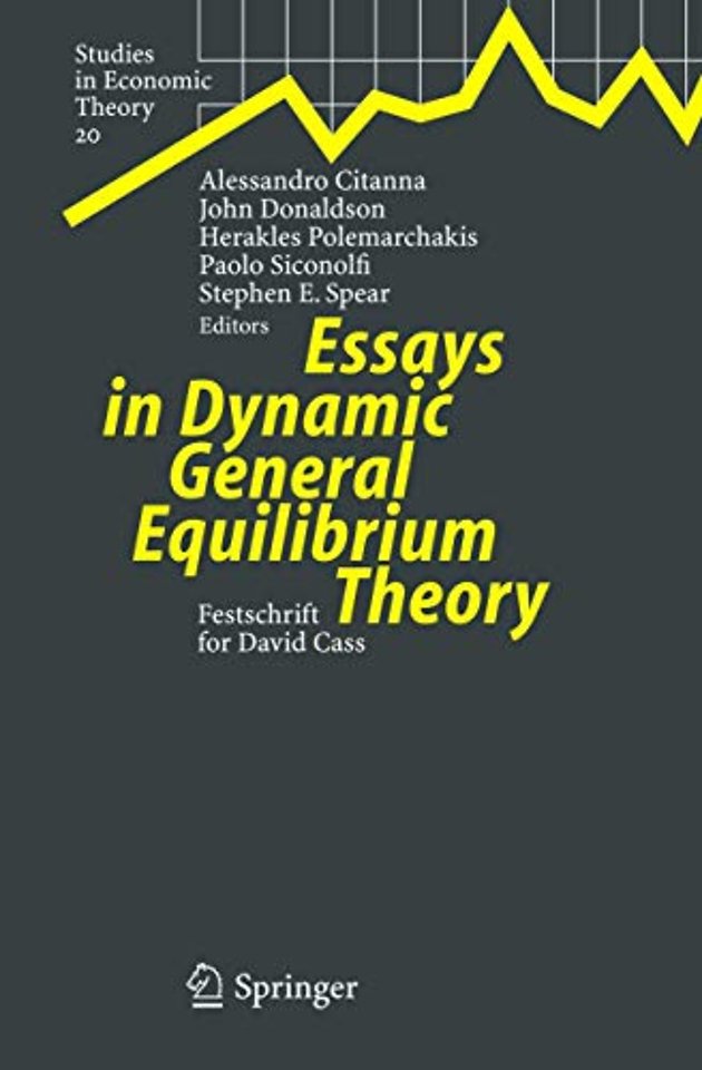 Essays in Dynamic General Equilibrium Theory