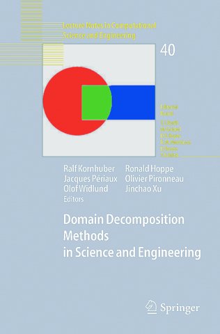 Domain Decomposition Methods in Science and Engineering