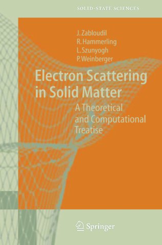 Electron Scattering in Solid Matter