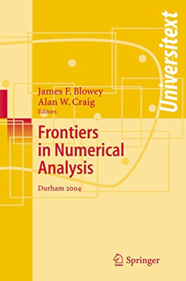 Frontiers of Numerical Analysis