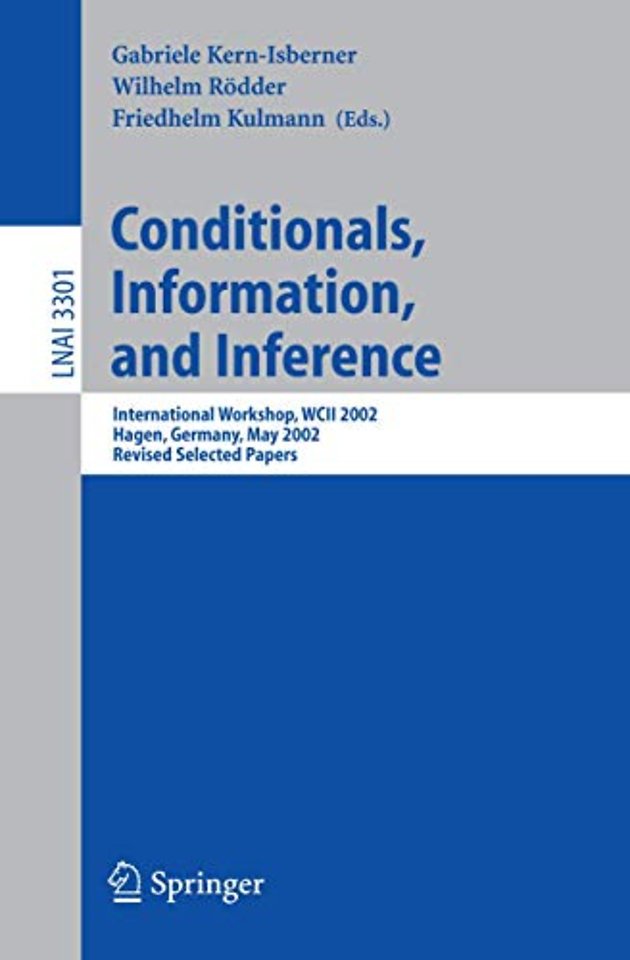 Conditionals, Information, and Inference