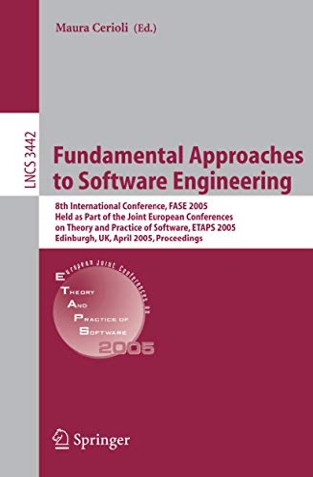Fundamental Approaches to Software Engineering