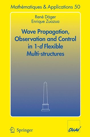 Wave Propagation, Observation and Control in 1-d Flexible Multi-Structures