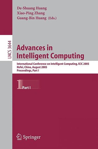 Advances in Intelligent Computing