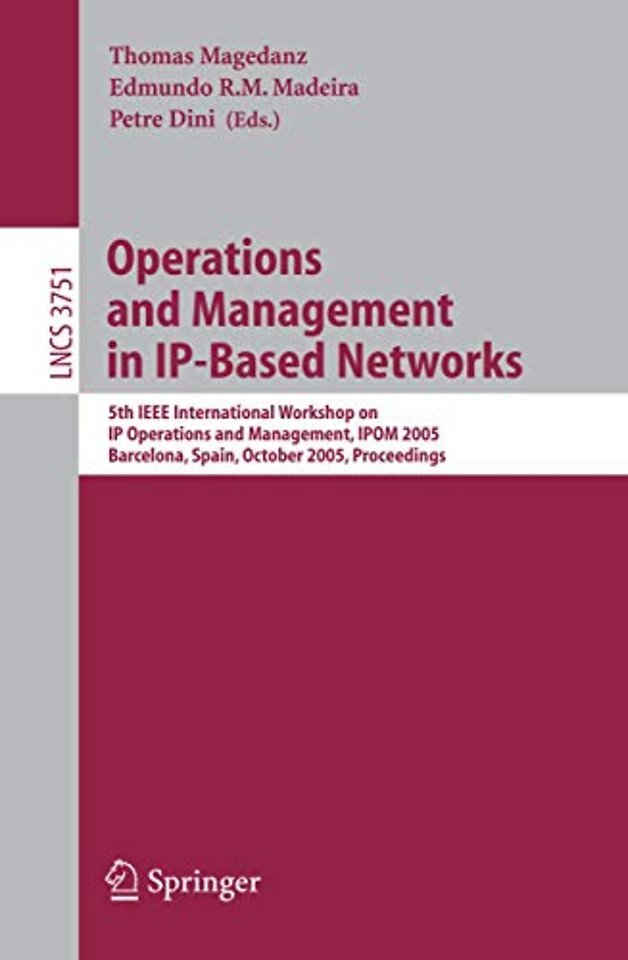 Operations and Management in IP-Based Networks