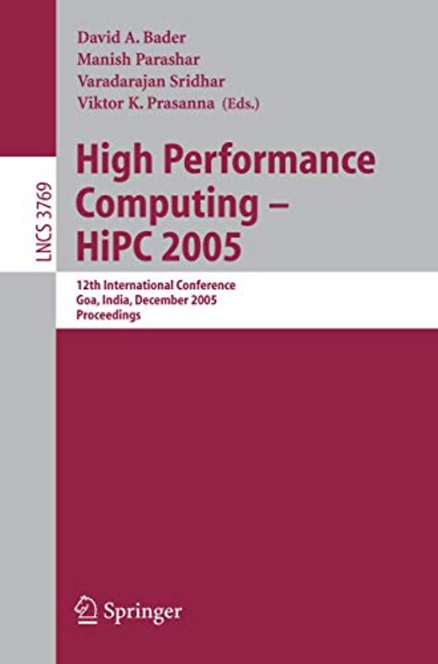 High Performance Computing – HiPC 2005