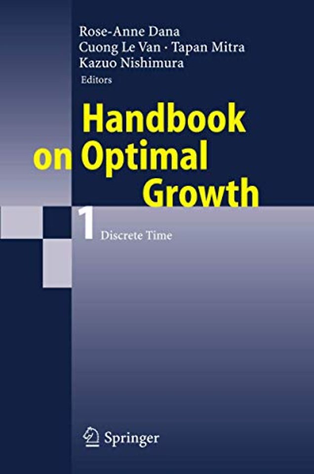 Handbook on Optimal Growth 1