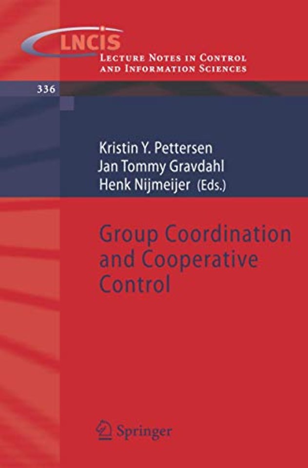 Group Coordination and Cooperative Control